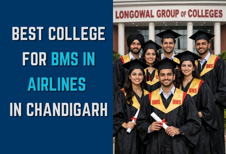 Best College for BMS in Airlines in Chandigarh