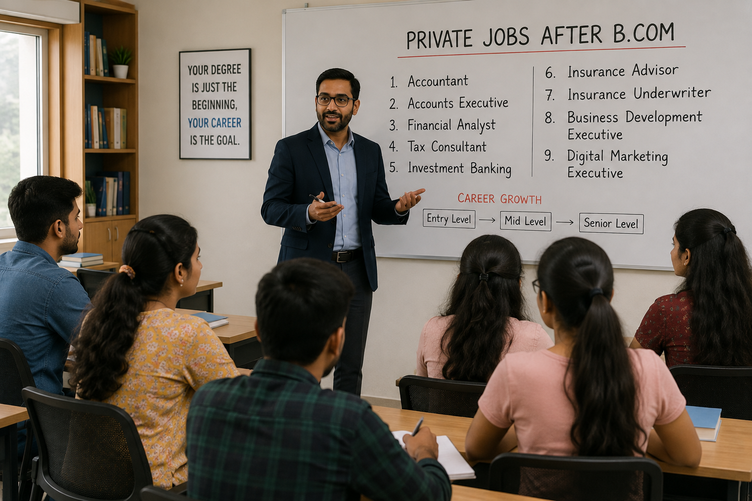 Private Jobs After B.Com