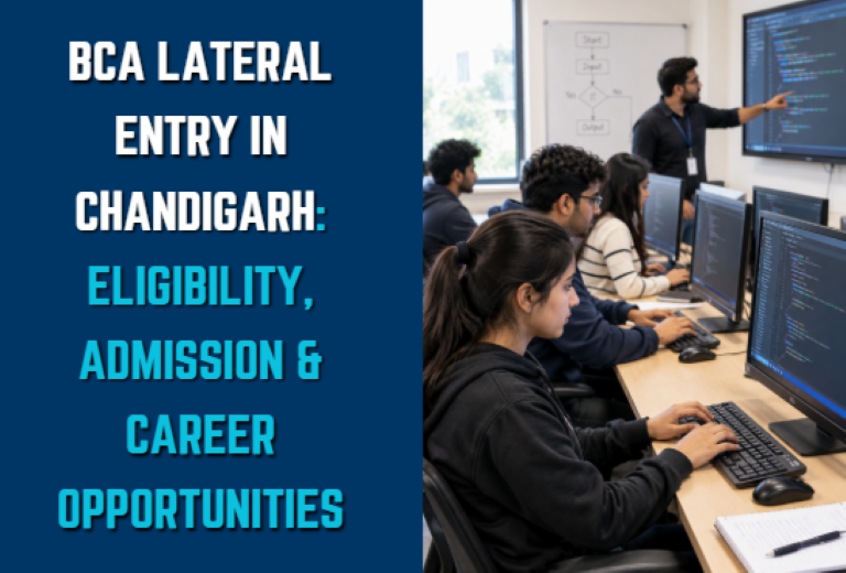 BCA Lateral Entry in Chandigarh Eligibility, Admission & Career Opportunities