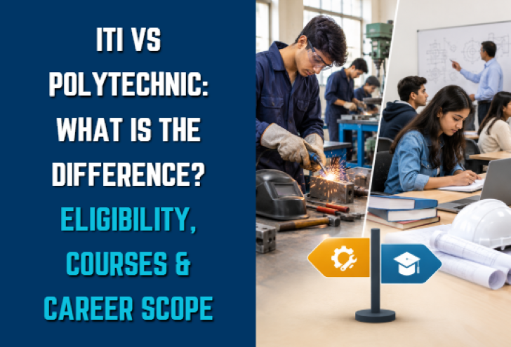 ITI vs Polytechnic What Is the Difference Eligibility, Courses & Career Scope