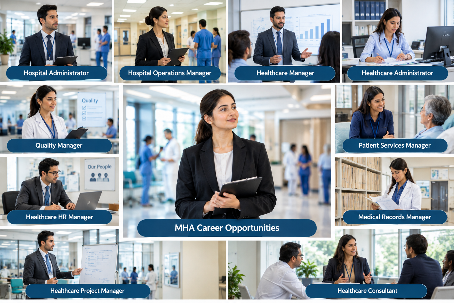 Jobs for Masters in Hospital Administration