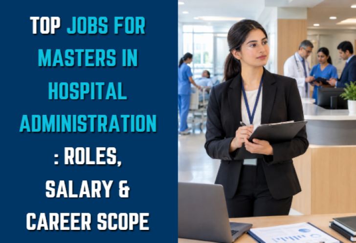 Top Jobs for Masters in Hospital Administration Roles, Salary & Career Scope