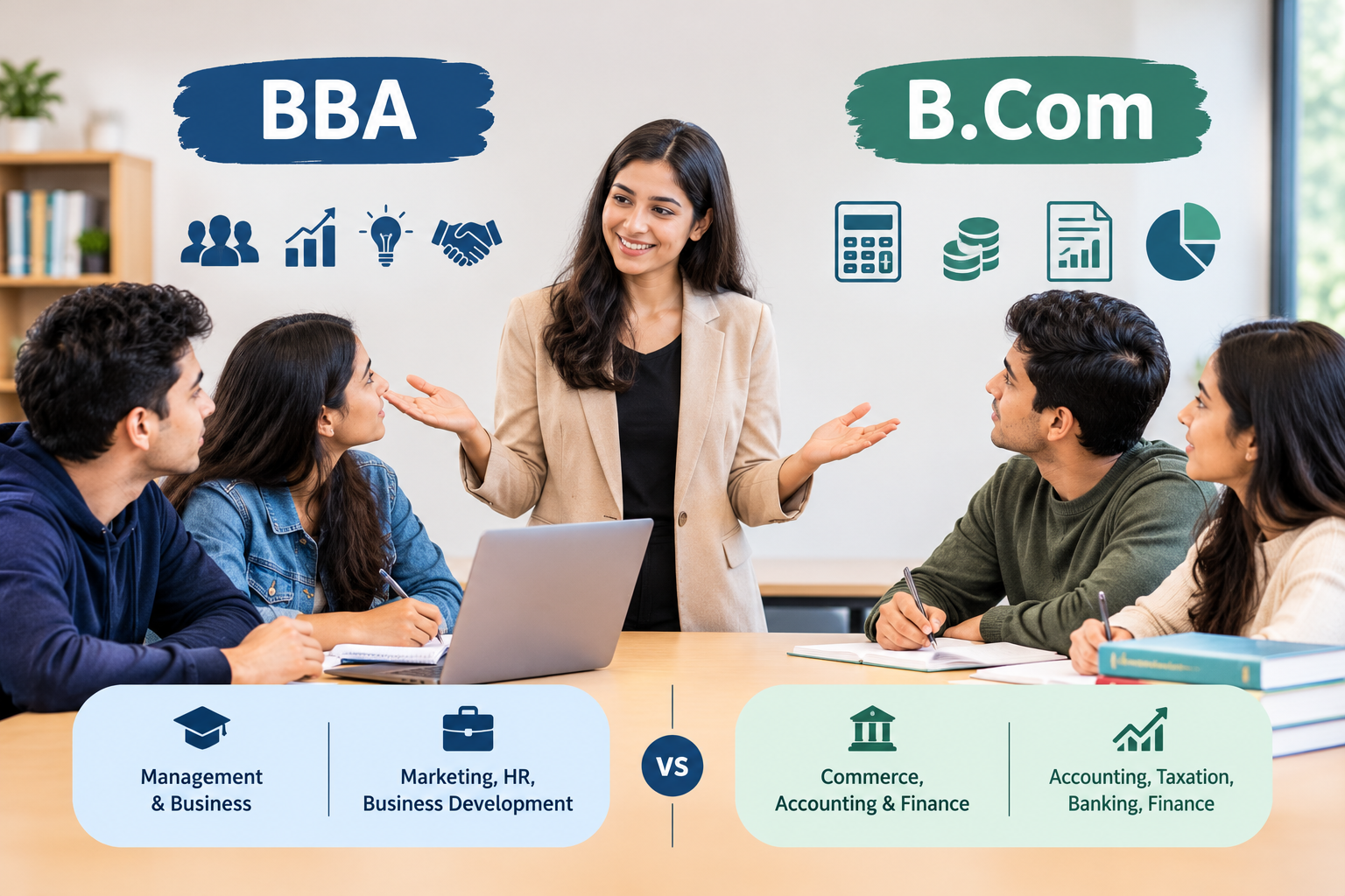 BBA vs B.Com
