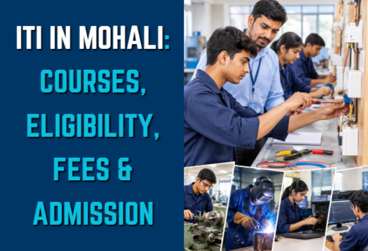 ITI in Mohali Courses, Eligibility, Fees & Admission