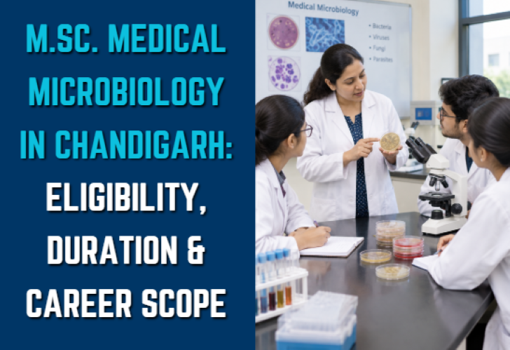 M.Sc. Medical Microbiology in Chandigarh Eligibility, Duration & Career Scope